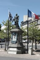 Statue du général Le Flô (1804-1887) à Lesneven (Finistère) © Région Bretagne